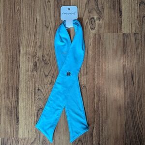 Free People FP Movement Head Wrap Headband in Blue